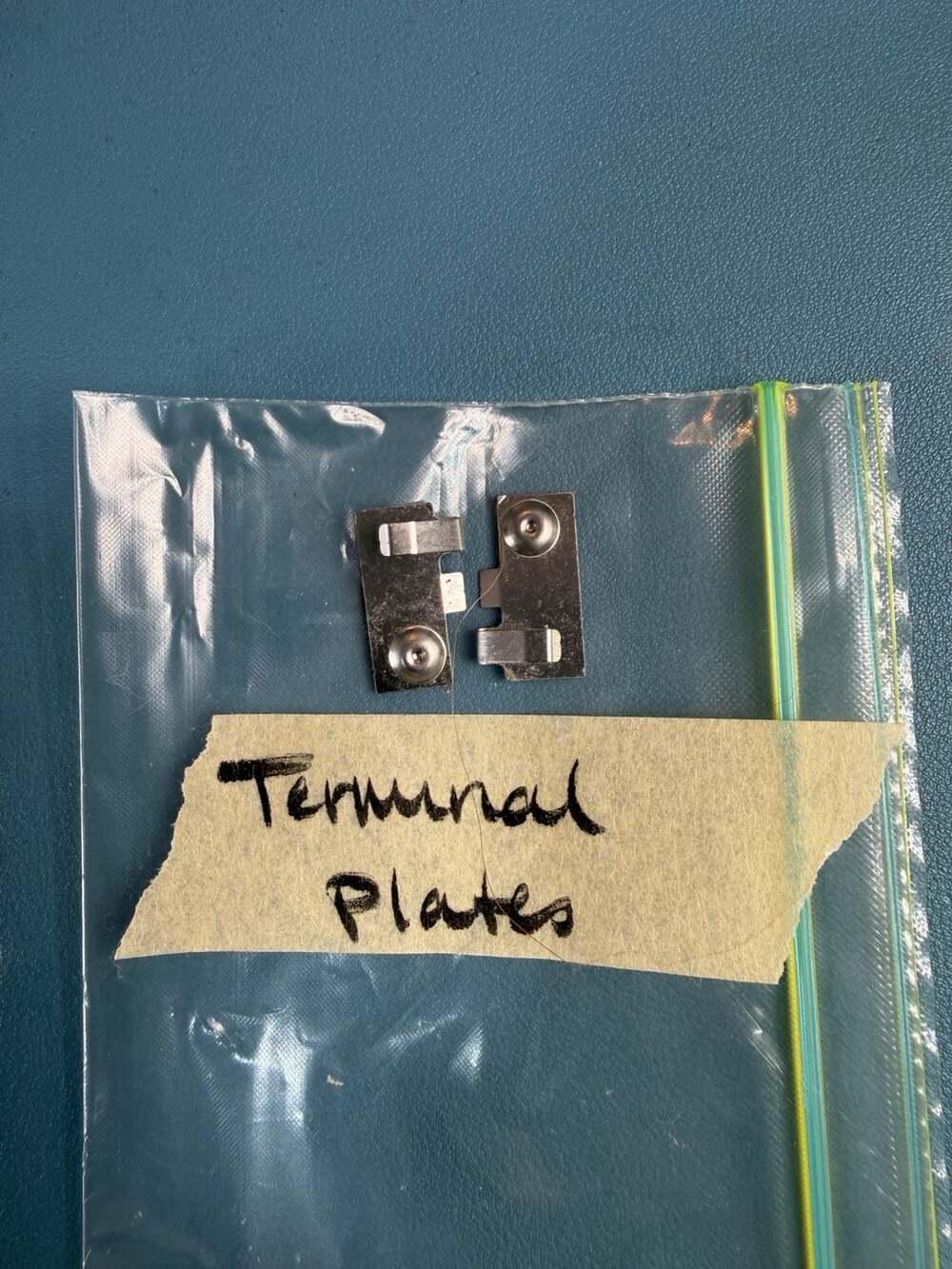 Brother P-touch 1880 Label Maker Replacement Battery Terminal Plates